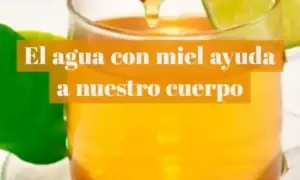 Agua con limón y miel beneficios